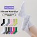Women's Professional Yoga Socks Non-Slip Autumn Winter Long Versatile Jump Rope Shock Absorbing Silent Pilates Indoor Sports_desvips.com