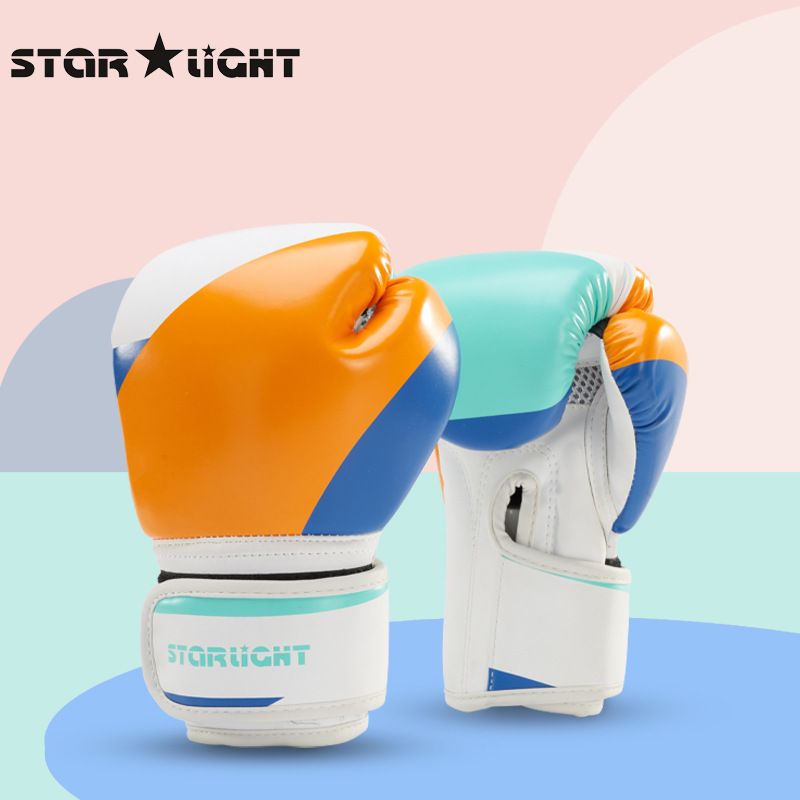 Kids Boxing Gloves For Training - PU Punching Bag Gloves For Boys & Girls (4OZ/6OZ/8OZ) - Blue & Pink Sparring Gloves For Martial Arts & Fitness_desvips.com