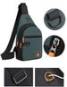 New Crossbody Casual Oxford Cloth Single Shoulder Waterproof Backpack Large Capacity Chest Bag For Delivery_desvips.com
