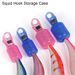 9pcs Squid Jig Hook Cover Anti-Scratch Puncture Wooden Shrimp Hook Cover Storage Case Outdoor Camping Fishing Accessories Tools_desvips.com