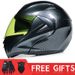 Motorcycle motorcycle helmet Male half helmet double lens full helmet run helmet pattern road_desvips.com