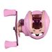 Fishing Tools Macaron Black Lure Fishing Reel Raft Fishing Long Distance Anti Explosion Line Magnetic Brake Fishing Reel Water Drop Reel Full Metal_desvips.com