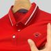 2025 New High-End Printed Polo Shirt With Turn-Down Collar Fashion Short Sleeve Top_desvips.com
