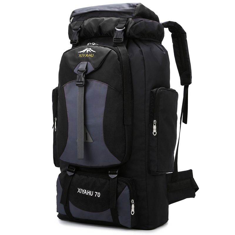 New 70L Outdoor Mountaineering For Men And Women, Multifunctional Large Capacity Casual Hiking Travel Backpack Comfortable Breathable Travel With Ease_desvips.com
