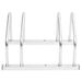 Galvanized Steel Bicycle Rack - Durable Storage Solution For Families & Businesses - Black/Silver - Various Sizes_desvips.com