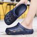 Sandals For Outdoor Wear Summer New Casual Non-Slip Beach Shoes Men's Trendy Soft Sole Slippers_desvips.com