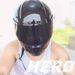 Motorcycle helmet men's and women's uncovered helmet double mirror winter tail half full cover_desvips.com