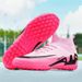 High-Top Messi Soccer For Boys And Girls, Elementary TF Broken Youth Long Studs, Junior High School Students, Grass_desvips.com