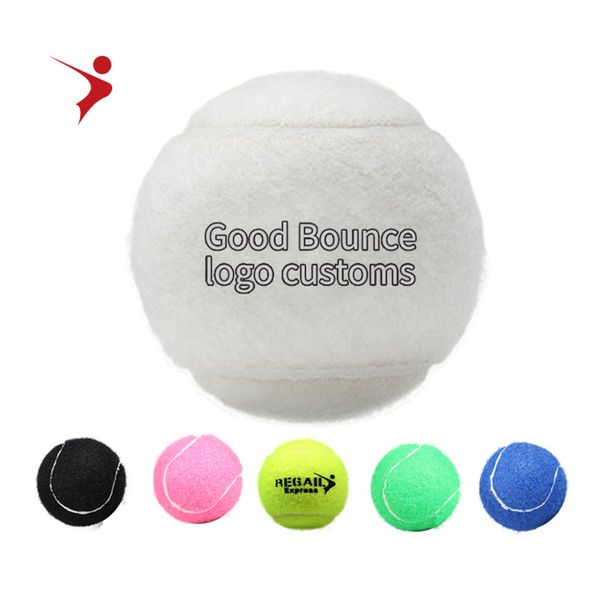 Training High Elasticity White Tennis Balls Available In Various Colors_desvips.com