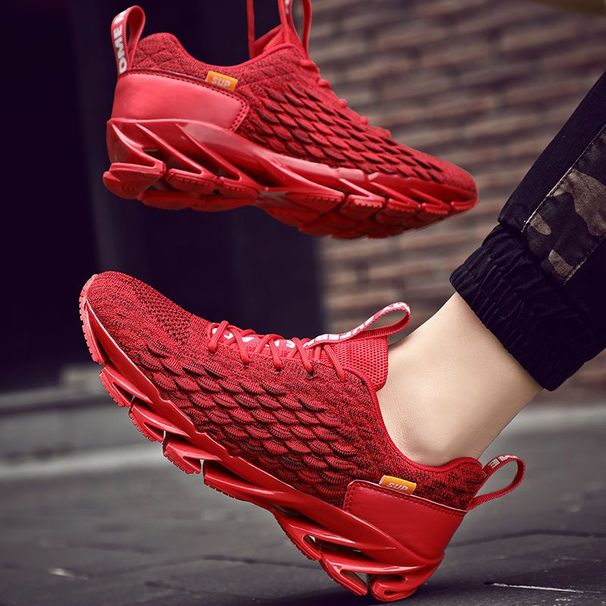 Lightweight Marathon Running Shoes Men's Mesh Air Cushion Casual Sports Second 4th Generation Trendy Middle School_desvips.com