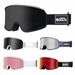 Jet Snow Ski Snowboard Skate Goggles Men Womens Over Glasses OTG Helmet Eyewear_desvips.com
