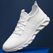 Mens Running Soft Soles Wear-resistant Breathable Sports Mesh Outdoor Fashion Big Size Tennis Shoes For Men_desvips.com