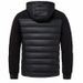 Cross-border Men's Short Cotton-padded Jacket Stand-up Collar Fashion Splicing Cuffs Tiger Head Badge Hooded Casual Sports Trendy Jacket_desvips.com