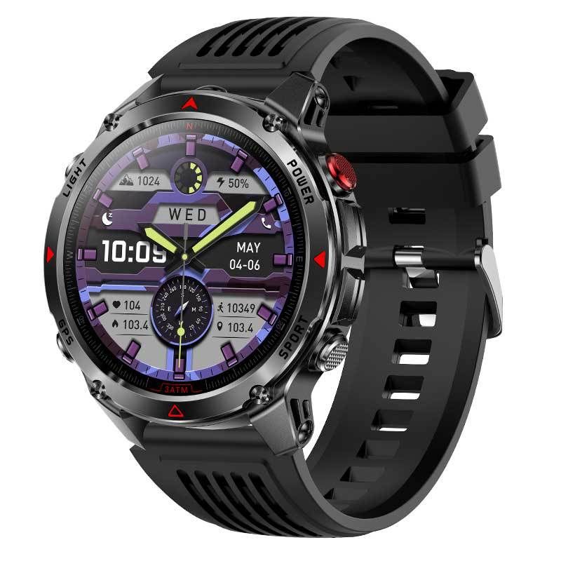 2025 New GPS Smart HT37 Outdoor Sports Watch Compass Altitude Barometer 30m Waterproof_desvips.com