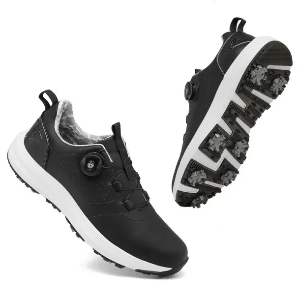 ddmysat Golf For Men Women Fixed Studs Buttons New Waterproof Comfortable And Breathable Sports S Shoes Asssd_desvips.com