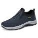 Men's 2024 Autumn New Solid Color All Matching Single-shoe Hiking Soft Sole Korean Version Of Casual Walking Shoes_desvips.com