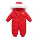 Kids Snowsuits New Baby Romper Down Suit Set For Boys And Girls, Thickened Winter Coat, Korean Style, Fashionable._desvips.com