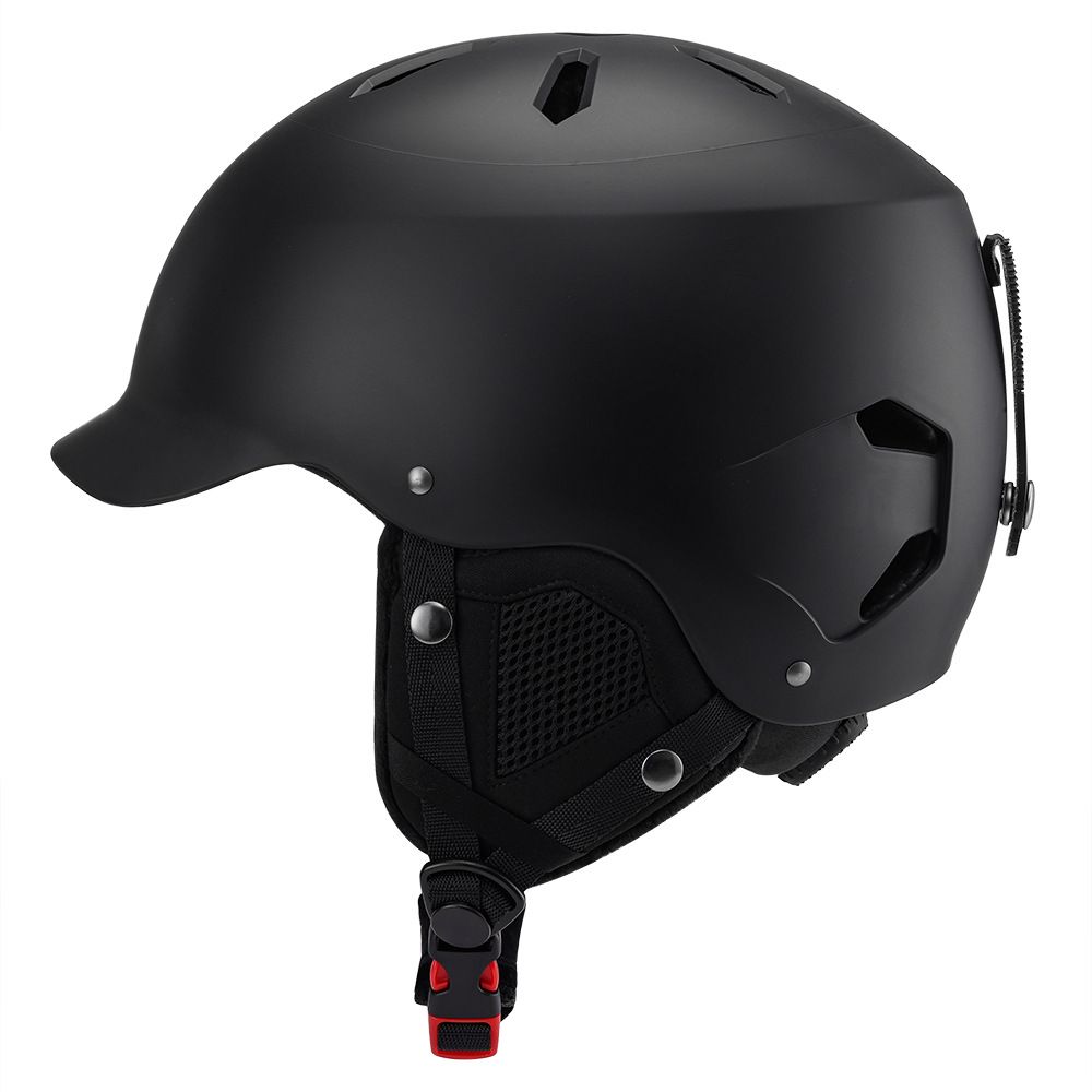 New Integrated With Small Brim For Outdoor Sports, Warm Ski Helmet, Adult Snow Helmet_desvips.com