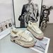 European Style Thick-Soled Canvas For Women 2025 New Height-Increasing Beggar Women's Casual Sneakers Niche Design_desvips.com