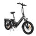 PIXAR Plus7 Longtail Electric Cargo Bike 20inch 250W 48V 10AH Battery_desvips.com