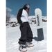 Bingdu 2025 Casual Ski Pants, Unisex, Waterproof, Windproof, Cold-resistant, Durable, Warm, Snowboard Pants With Skirt_desvips.com