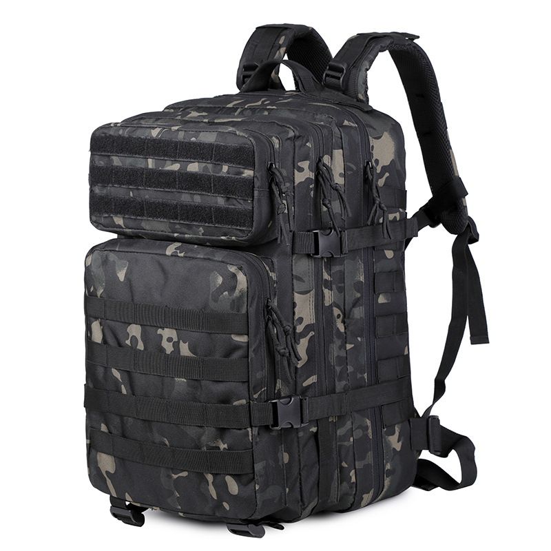 Men's Large Capacity Multifunctional Waterproof Cycling Travel Sports Hiking Double Shoulder Outdoor Tactical Backpack_desvips.com