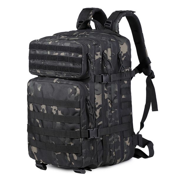 Men's Large Capacity Multifunctional Waterproof Cycling Travel Sports Hiking Double Shoulder Outdoor Tactical Backpack_desvips.com