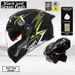 3C/Dot Certified Motorcycle Helmet, Men's Flip Up Helmet, All Season, Suitable For Motorcycles And Women's Electric Bikes, Winter Safety Helmet._desvips.com