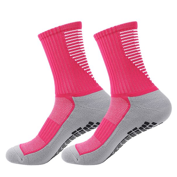 Unisex Men's Professional Non-slip Football Thick Towel Bottom In The Tube Dot Men's And Women's Sports Basketball Socks_desvips.com
