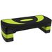Step De Aeróbic Para Fitness Antideslizante Con Altura Regulable 3 Niveles 10/15/20 Cm Carga 150 Kg 80x31x20 Cm Verde_desvips.com