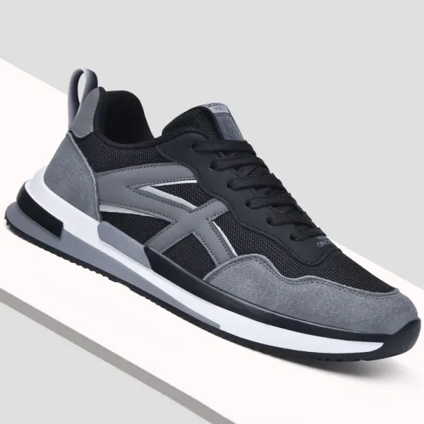 Free Shipping Fashionable Versatile Height-increasing Comfortable Lightweight New For Woman Man Casual Blue Black_desvips.com
