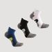 Men's Professional Sports Five-toe Socks, Summer Short Style, Towel Bottom, Thickened, Split-toe Socks For Running_desvips.com