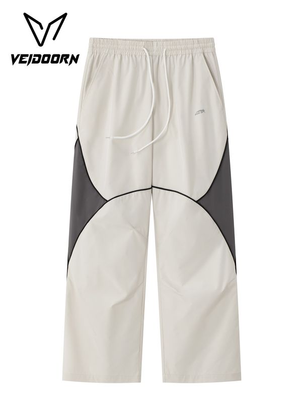 Veidoorn Autumn Winter Men's Tactical Cargo Pants Joggers Outdoor Hiking Casual Techwear Trousers Straight Leg Loose Fit_desvips.com