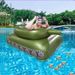 Manufacturer Wholesale Inflatable Tank Battle Toy TANK Pool Party Play Water Spray Car Swimming Ring_desvips.com