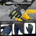 ROCKBROS Winter Gloves, Windproof Motorcycle Gloves, Warm Touchscreen Cycling Gloves_desvips.com