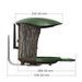Solar AI Smart Bird Feeder Battery Outdoor Garden Rechargeable Waterproof Feeding Camera_desvips.com
