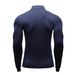 Men's Stand Collar Training Jacket With Hidden Pockets, Quick-Dry Outdoor Fitness Shirt For Fall Winter Workouts_desvips.com