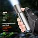 Aluminum Alloy Strong Light Flashlight Super Bright Outdoor Portable Charging Mini Long Shot Long Life Flashlight_desvips.com