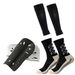 Soccer Socks adult thickened short tube football socks shin guard strap set men and women dotted anti slip socks_desvips.com
