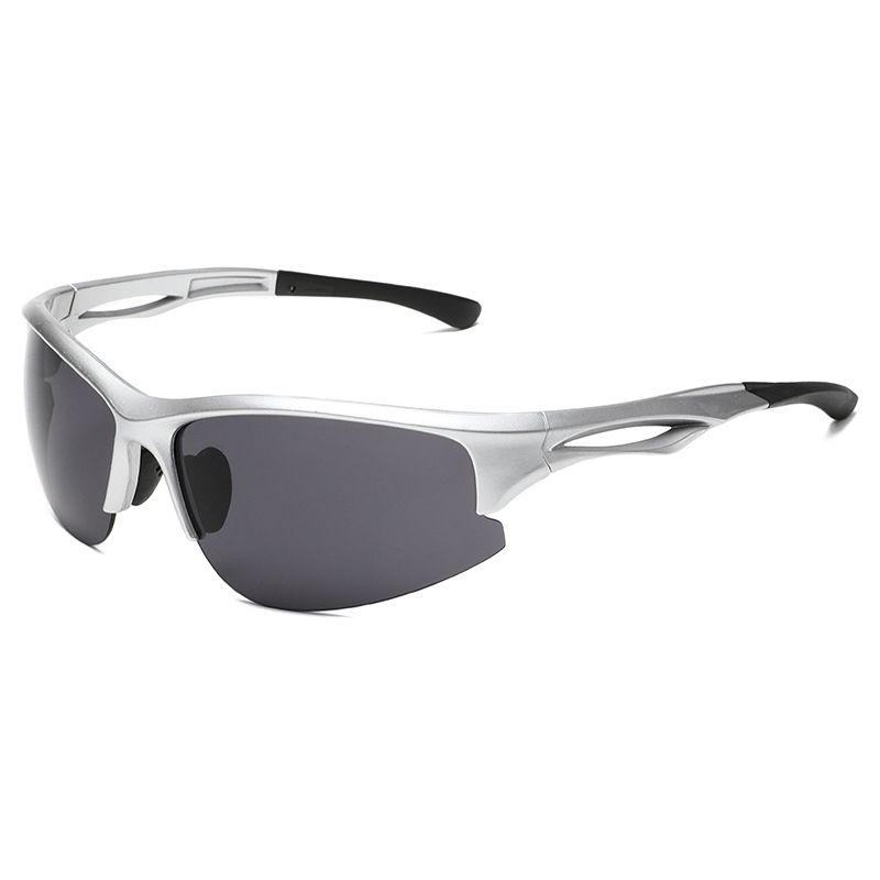Riding Polarized Sports Sunglasses Bicycle Night Vision Anti Ultraviolet Half Frame Sunglasses_desvips.com
