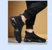 Luxury Plus Size Men's 2026 Spring Autumn Model, Flyknit Mesh, Lightweight And Breathable Slip-On Shoes_desvips.com
