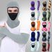 Outdoor Cycling Sun Protection Hood Ice Silk High Elastic Breathable Face Mask Spring Summer Camouflage Quick Drying Straight Sleeves_desvips.com