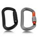 Cross-border Aviation Aluminum Carabiner, Quick-release Hammock Hook, Swing Keychain, Lock Buckle, Outdoor Backpack_desvips.com