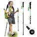 Qunature 1/2 Pcs Children's Hiking Poles Aluminum Trekking Poles Adjustable Poles_desvips.com