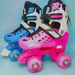 Quad Roller Skates For Children Boys And Girls Beginner Adult All Flash Sports Outdoor_desvips.com