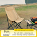 Outdoor Folding Heightened Moon Portable Stool Fishing Beach Table Chair Camping Equipment_desvips.com