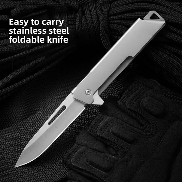 New All-Steel Outdoor Quick-Open Multi-Function Folding Keychain Portable Sharp Small Fruit Pocket Knife For Home Use_desvips.com