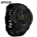 SANDA 2145 Men's Sports Watch, Pedometer & Calorie Counter, 50M Waterproof LED Digital Military Wristwatch, Relogio_desvips.com