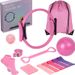 Yoga Auxiliary Equipment Leg Hip Lift Resistance Bands Pilates Bobo Balls Fitness Exercise Set Combination_desvips.com