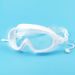 Swimming Goggles Adult HD Waterproof And Anti-fog Electroplating Swimming Goggles Flat Large Frame Swimming Glasses_desvips.com